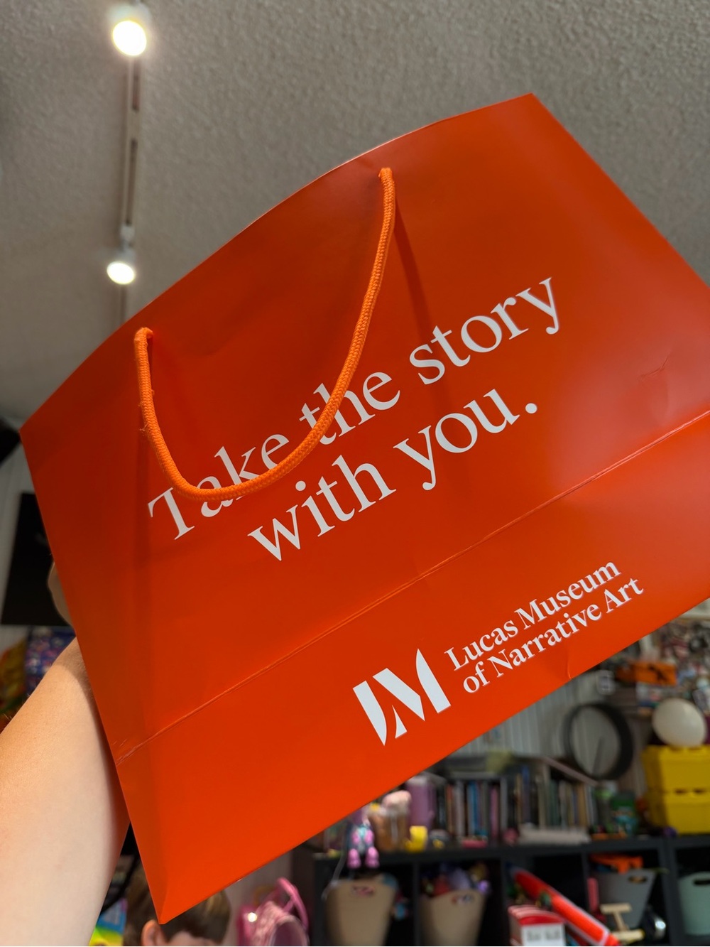 Lucas Museum of Narrative Art Paper Tote Bag